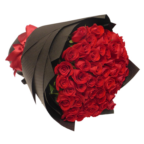 50 Premium Long Stems Rose Bouquet