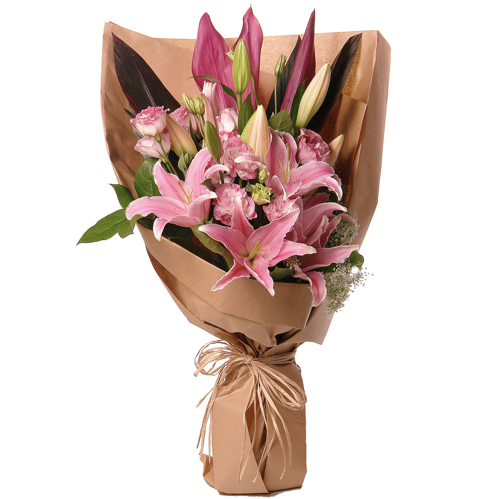 The Sweet Spring Stargazer Lily Bouquet